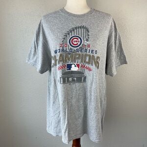 2016 Cubs World Series Championship T-Shirt Size XL